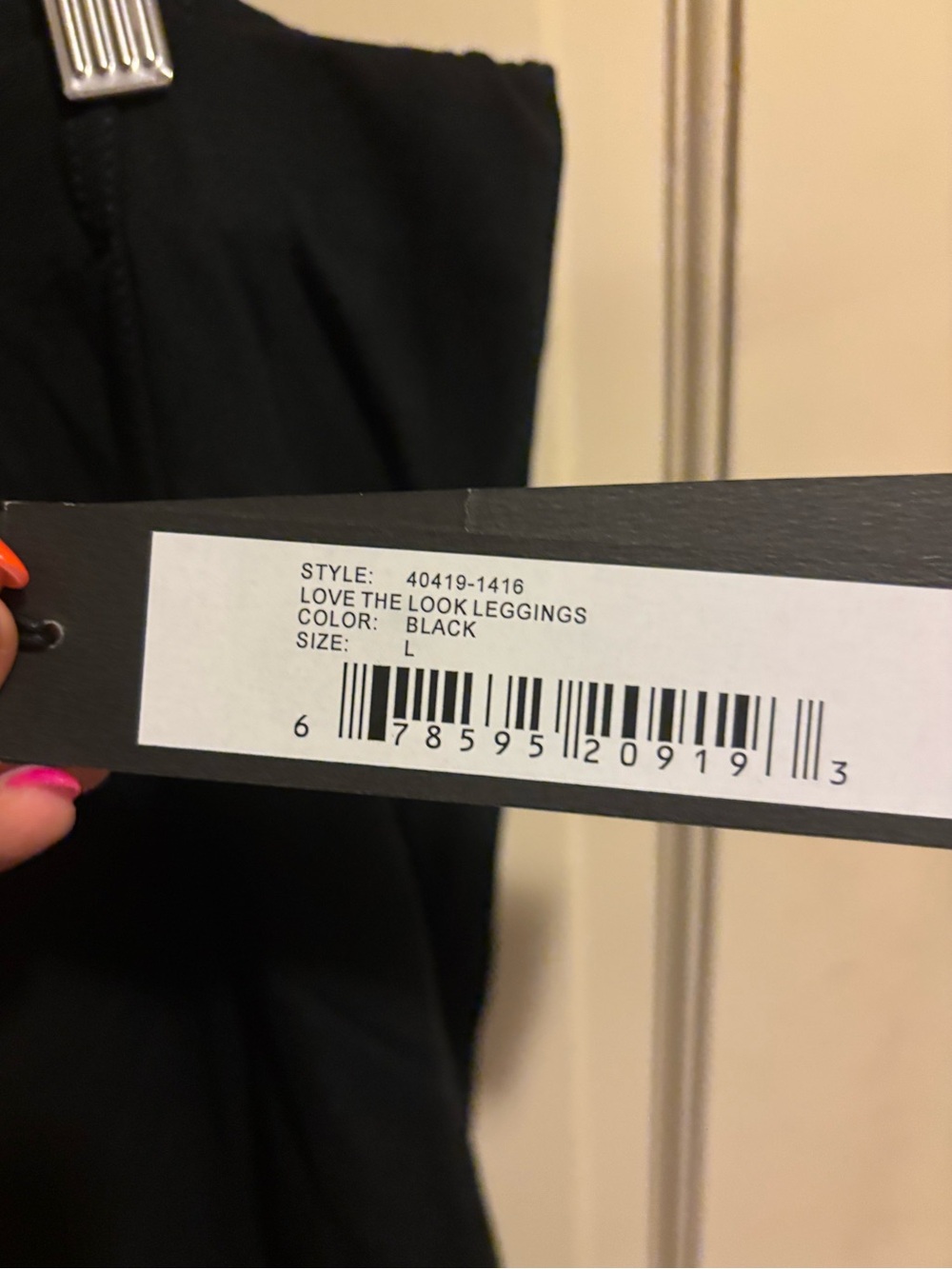 Stella Carakasi Love the Look Leggings Large NWT - Picture 5 of 5